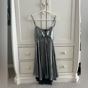 Beautiful Free People Metallic Gown